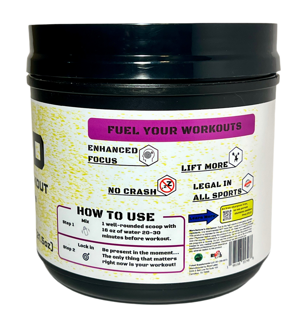 Lifter's Lemonade Pre-Workout