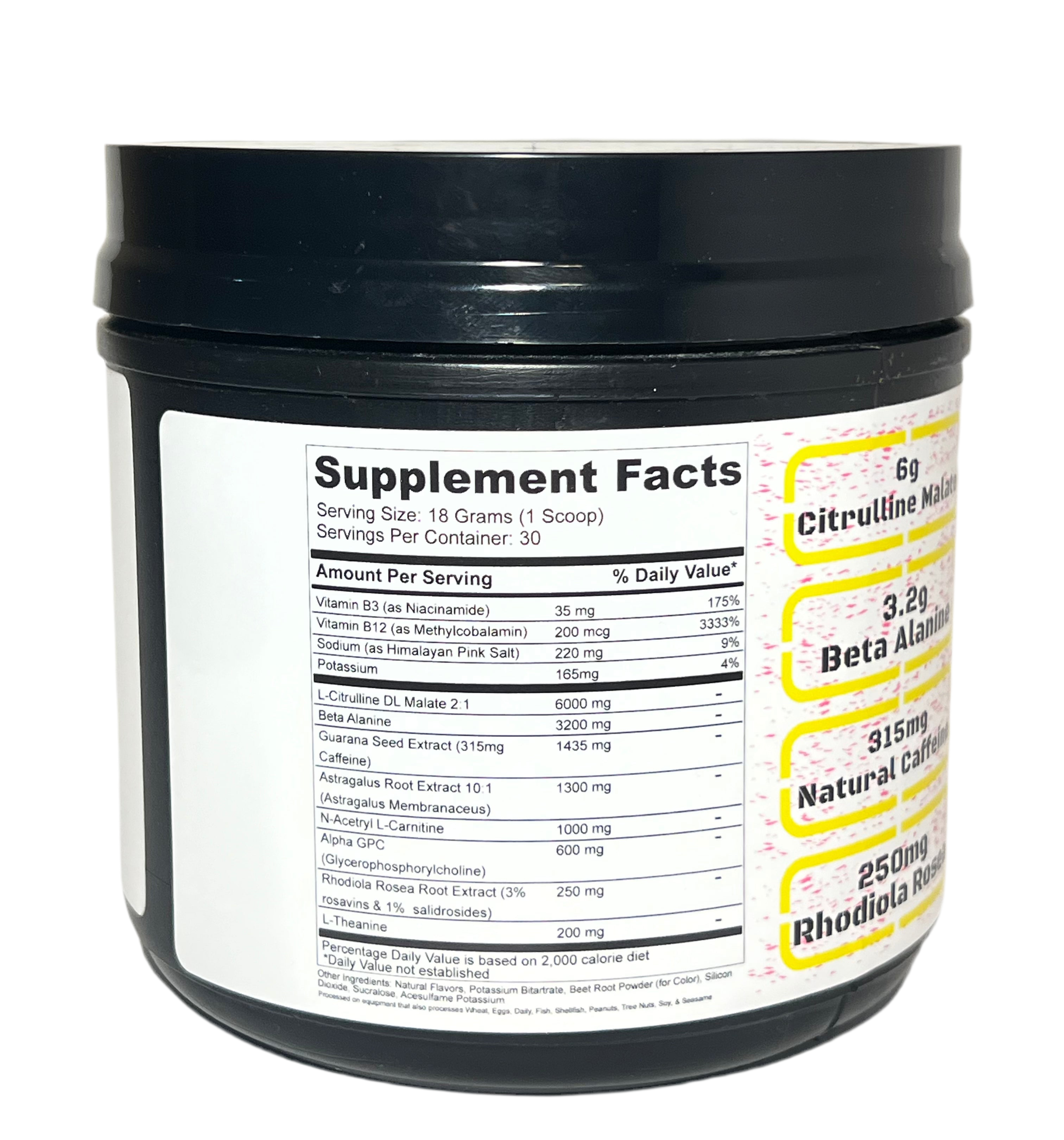 Bicep Bubblegum Pre-Workout